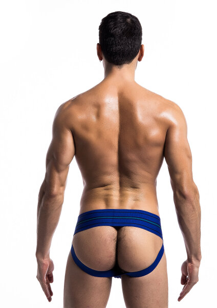Fetish Classic Wide Jockstrap Blue L