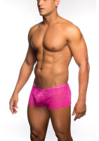 Rose Lace Boy Short Pink S/M