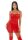 Forplay Sheer Intimacy Mesh Kleid Set rot L