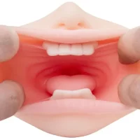 Motsutoys XTC Sujiman Realistic Masturbator Mouth & Vagina 0,47 Kg Beige