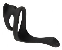 Erecto Cock & Ball Ring Black Ø 4 cm