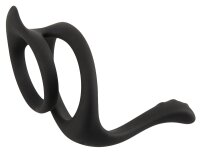 Erecto Cock & Ball Ring Black Ø 4 cm