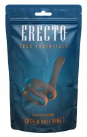 Erecto Cock & Ball Ring Black Ø 4 cm