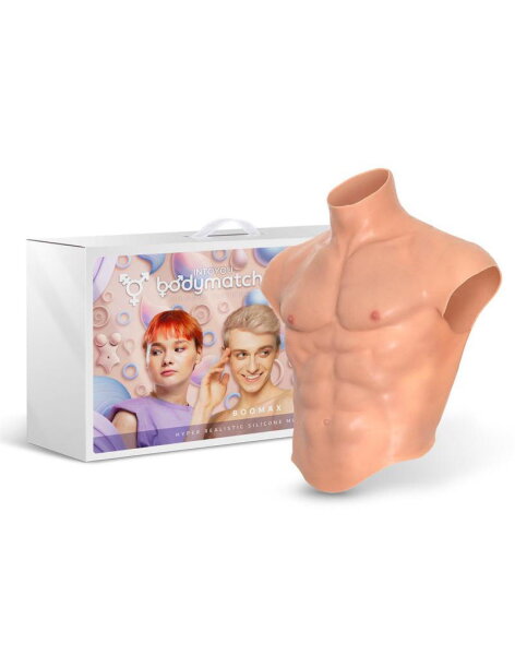 BODYMATCH Boomax Muscle Suit Beige Size L