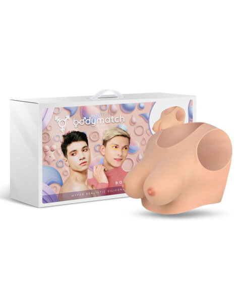 BODYMATCH Bowie Realistic Silicone Breast Form C Cup Nude