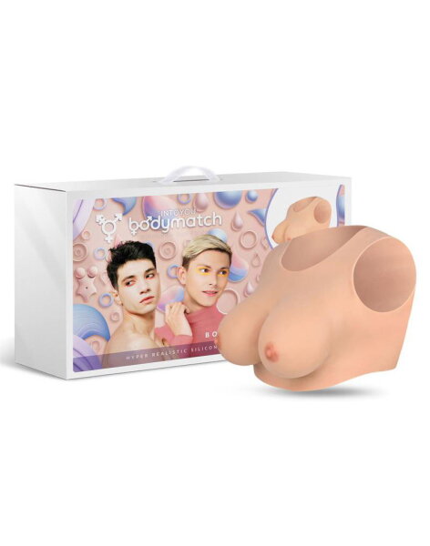 BODYMATCH Bowie Realistic Silicone Breast Form D Cup Nude
