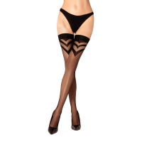 Ballerina Black Secret halterlose Strümpfe 20 Denier...