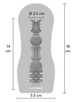 TOYJOY Clear Trust Vacuum Masturbator Transparent