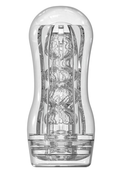 TOYJOY Clear Grip Vacuum Masturbator Transparent