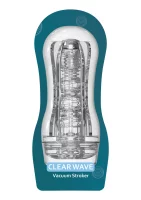 TOYJOY Clear Wave Vacuum Masturbator Transparent