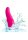 CalExotics Gyrating Flickering Wand Pink