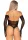 Leg Avenue Halter-Teddy aus Spitze und lange Handschuhe Schwarz One Size