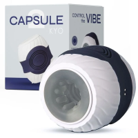 Motsutoys Kyo Capsule 2 Masturbator with Vibration Blue...