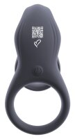 beau cœur Vibrating Penis Sleeve with Clitoral Stimulator