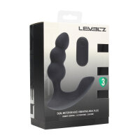 Levelz Beaded Vibrating Anal Plug