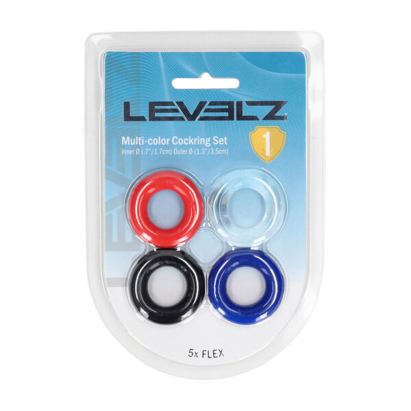 Levelz Penisring Set 4-teilig