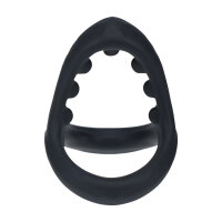 Levelz Soft Bead Grip Silicone Cock and Ball Ring