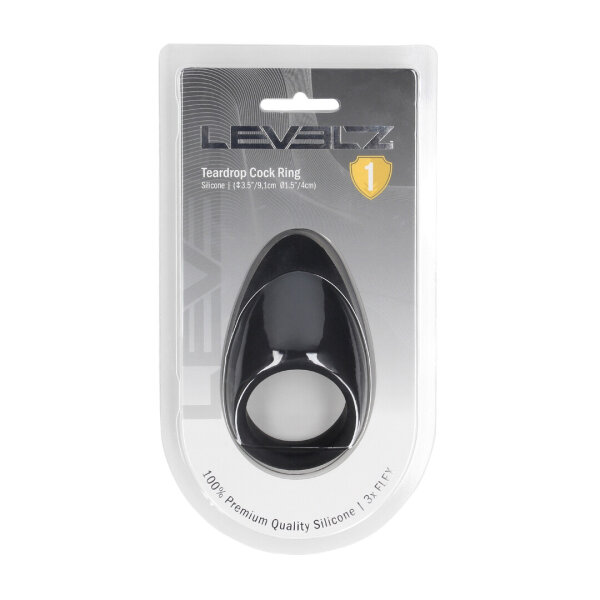 Levelz Teardrop Silicone Cock Ring