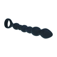 Levelz Beaded Snake Silicone Anal Beads with Loop
