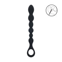 Levelz Beaded Snake Silicone Anal Beads with Loop