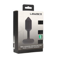 Levelz Hexagonal Vibrating Silikon Analplug S