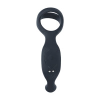 Levelz Vibrating Silikon Prostata-Stimulator mit Tri-O Penisring
