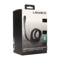 Levelz Dual Motor Silicone Cock Ring with Prostate...