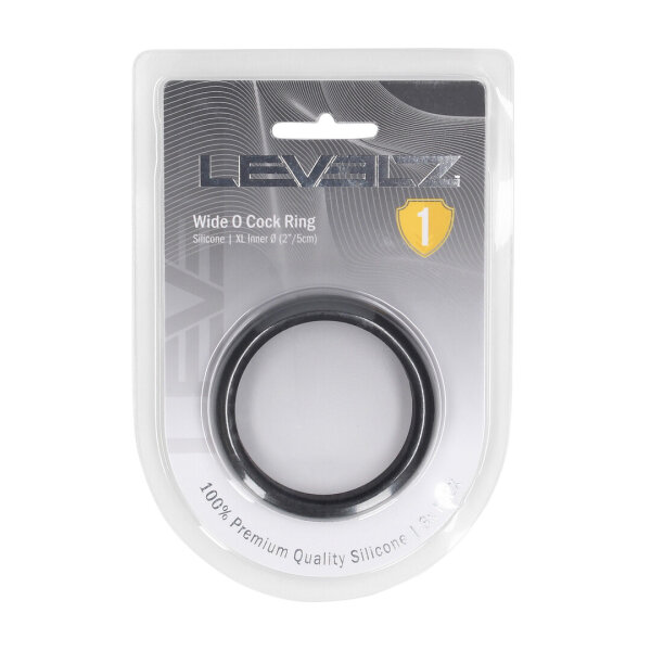 Levelz Wide O Silicone Penis Ring XL