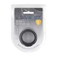 Levelz Liquid Silicone Ball Strap Black