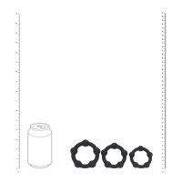 Levelz Beaded Silicone Cock Ring Set