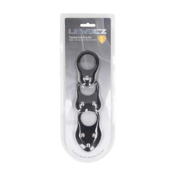 Levelz Silicone Training Cock Ring Set