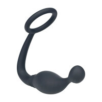 Levelz Silicone Cock Ring with Prostate Stimulator