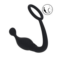 Levelz Silicone Cock Ring with Prostate Stimulator