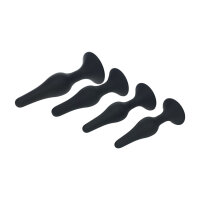 Levelz Slim Silicone Anal Plug Set of 4