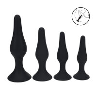 Levelz Slim Silicone Anal Plug Set of 4