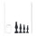 Levelz Slim Silicone Anal Plug Set of 4