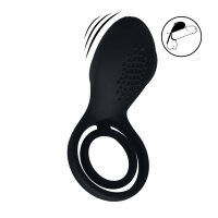 Levelz Vibrating Cock and Ball Ring with Winged Stimulator