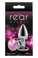 NS Novelties Rear Assets Anal Plug Silver S