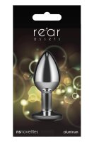 NS Novelties Rear Assets Anal Plug Silver S