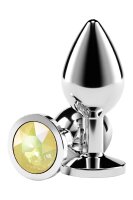 NS Novelties Rear Assets Analplug Silber M