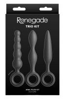 NS Novelties analplug set mit fingerring schwarz