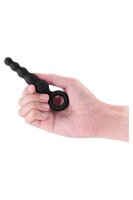 NS Novelties anal plug with finger ring black