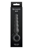 NS Novelties anal plug with finger ring black