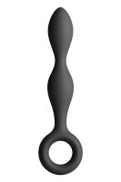 NS Novelties anal plug with finger ring black