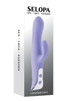 Evolved Selopa Lavender Love vibrator mit klitorisstimulation