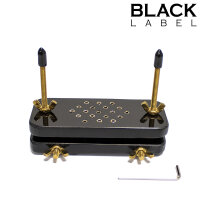 Black Label Acrylic Ball Butcher mit Spikes Schwarz Gold