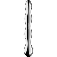 Satisfyer Cosmic Crest 2 Edelstahl Dildo Silber