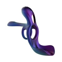 Hueman Zenith Cockring with Glans and Perineum Stimulator