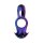 Hueman Zenith Cockring with Glans and Perineum Stimulator