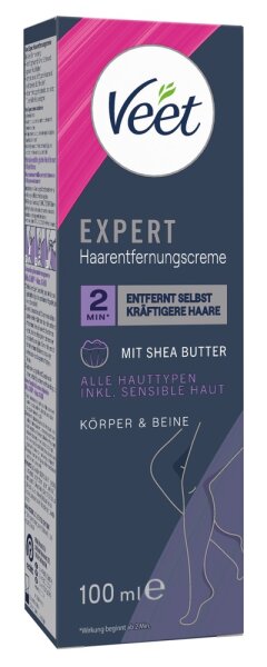 Veet EXPERT Hair Removal Cream with Shea Butter 100 ml